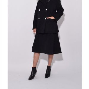 Proenza Schouler Oversized Shearling Collar Jacket